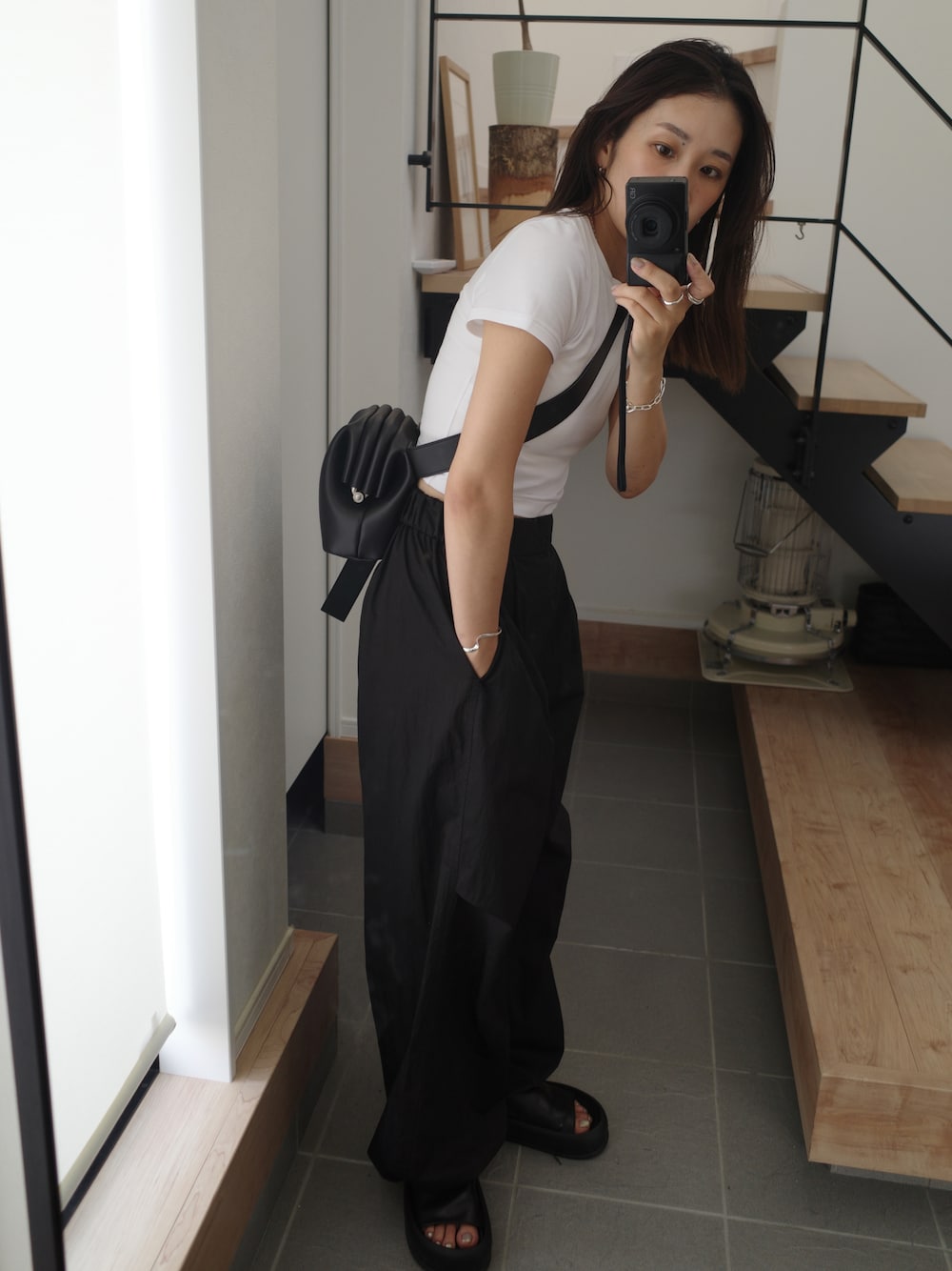 Hanes for BIOTOP⋆CROPPED T-SHIRTS 2P WOMEN【Hanes for BIOTOP】TRIBLEND CROPPED T-SHIRTS 2P (SOLID