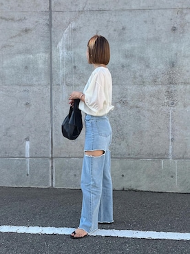 yanさん（レディース・160cm）の夏コーディネート