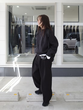 「アイテム（キーホルダー）」を使った、yanさん（レディース・160cm）の冬コーディネート