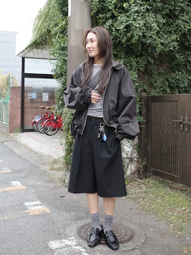 「feepur（フェピュール）のアイテム」を使った、yanさん（レディース・160cm）の冬コーディネート