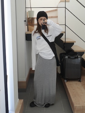 「アイテム（ハンドバッグ）」を使った、yanさん（レディース・160cm）の秋コーディネート