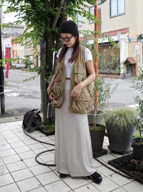 WOMEN【Hanes for BIOTOP】TRIBLEND CROPPED T-SHIRTS 2P (SOLID