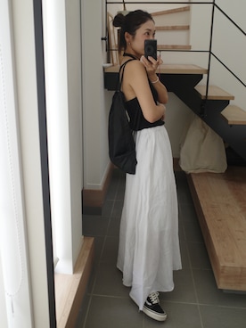 yanさん（レディース・160cm）の夏コーディネート