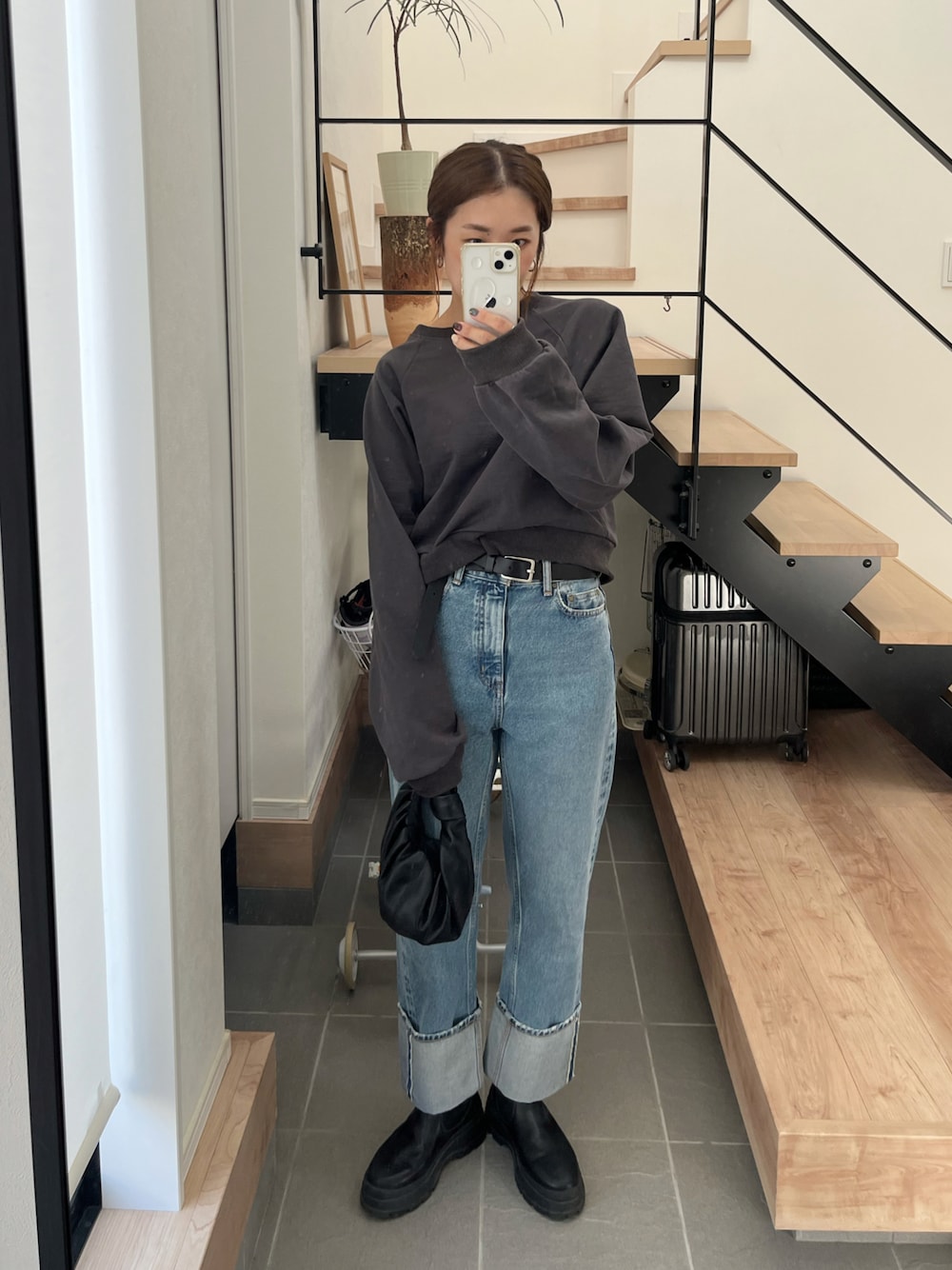 BLACK BY MOUSSY（ブラックバイマウジー）の「selvedge vintage denim
