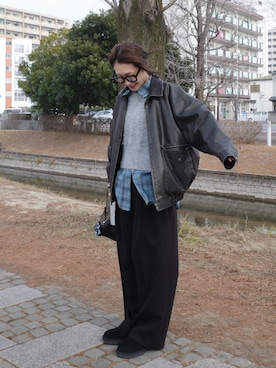 「UGG（アグ）のアイテム」を使った、yanさん（レディース・160cm）の冬コーディネート