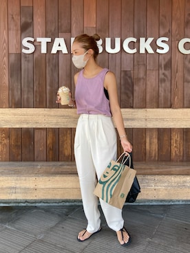 yanさん（レディース・160cm）の夏コーディネート