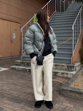 「UGG（アグ）のアイテム」を使った、yanさん（レディース・160cm）の冬コーディネート