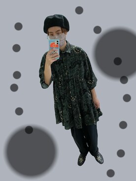 「チャイハネ（チャイハネ）のアイテム（その他シューズ）」を使った、ﾏｼｭーさん（レディース・154cm）の秋コーディネート