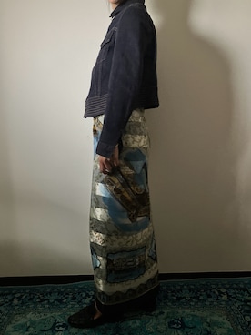 「SCYE BASICS（サイベーシックス）のアイテム」を使った、4-101 Vintage Storeさん（レディース・160cm）の春コーディネート