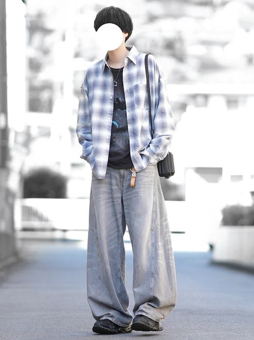「Hender Scheme（エンダースキーマ）のkey flock（キーホルダー）」を使った、とっしーさん（メンズ・184cm）の秋コーディネート
