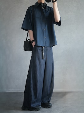 「DOOPZ（ドープス）のアイテム」を使った、とっしーさん（メンズ・184cm）の春コーディネート