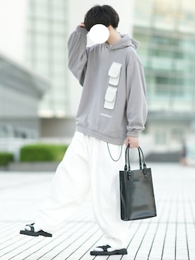 「SHAREEF（シャリーフ）のアイテム」を使った、とっしーさん（メンズ・184cm）の秋コーディネート