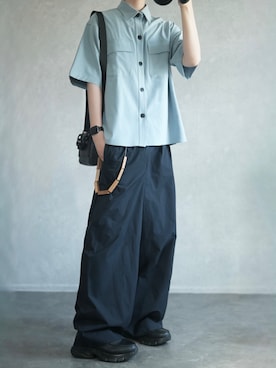 「DOOPZ（ドープス）のアイテム」を使った、とっしーさん（メンズ・184cm）の春コーディネート