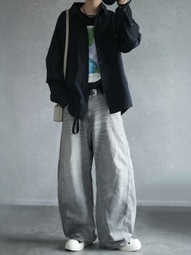 とっしーさん（メンズ・184cm）の春コーディネート