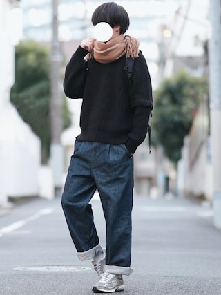 AURALEE カシミヤ　マフラー　ワイド　ストール AURALEE カシミヤマフラーワイドストール