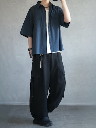 「DOOPZ（ドープス）のChunky Sole Volume Loafers - チャンキーソールボリュームローファー（ローファー）」を使った、とっしーさん（メンズ・184cm）の春コーディネート