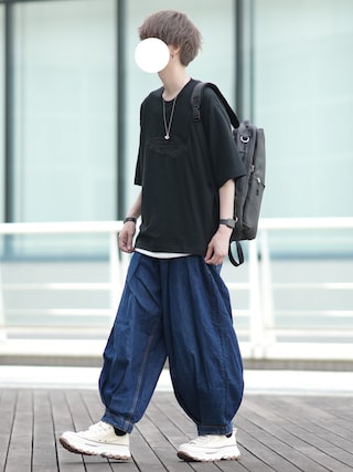 c-boy style(No.86) 夏先取りコーデ USA製T チェックPT c-boy style(No.86) 夏先取りコーデ USA製T チェックPT - メルカリ