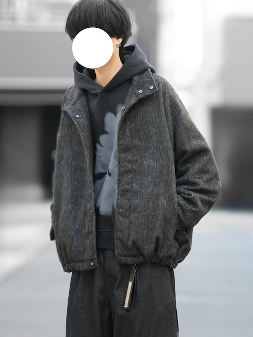 High Neck Shaggy Blouson - ハイネックシャギーブルゾン（ブルゾン