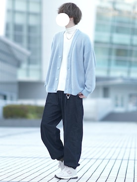 とっしーさん（メンズ・184cm）の冬コーディネート