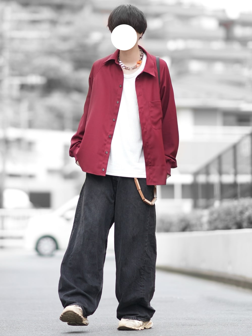 HERON PRESTON ネックレス シルバー/レッド 2025年最新】heron preston