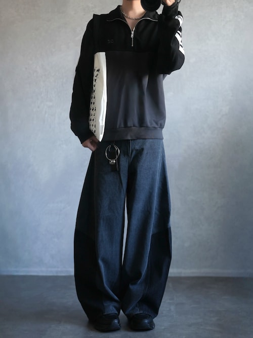 「DOOPZ（ドープス）のChunky Sole Volume Loafers - チャンキーソールボリュームローファー（ローファー）」を使った、とっしーさん（メンズ・184cm）の秋コーディネート