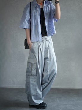 とっしーさん（メンズ・184cm）の夏コーディネート