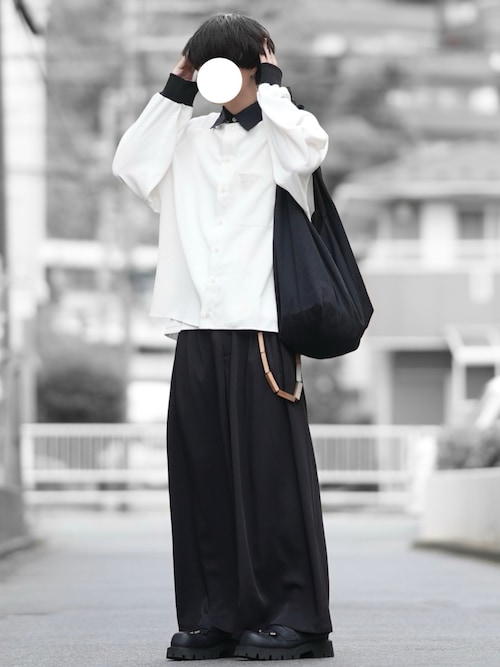 OVERSIZED DOLMAN SLEEVE SHIRT - オーバーサイズドルマン