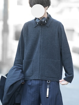 「Marshall（マーシャル）のアイテム」を使った、とっしーさん（メンズ・184cm）の冬コーディネート