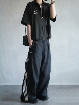 Adilenium シーズン 3 オーバーサイズ SSTトラックパンツ / SST