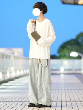 「FENDI（フェンディ）のアイテム」を使った、とっしーさん（メンズ・184cm）の秋コーディネート