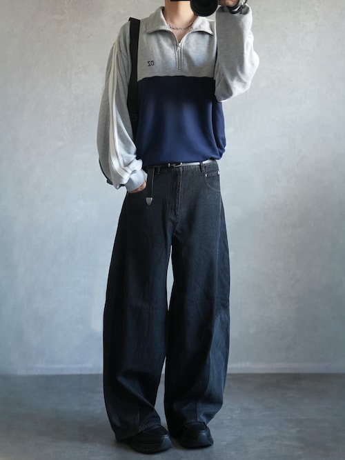 「DOOPZ(ドープス)のChunky Sole Volume Loafers - チャンキーソールボリュームローファー(ローファー)」を使った、とっしーさん(メンズ・184cm)の秋コーディネート