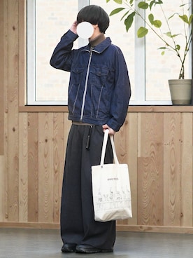 とっしーさん（メンズ・184cm）の冬コーディネート