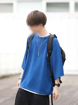 「DOOPZ（ドープス）のアイテム（アクセサリー）」を使った、とっしーさん（メンズ・184cm）の春コーディネート