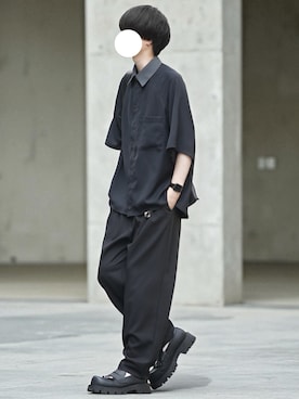 「アイテム（ブレスレット）」を使った、とっしーさん（メンズ・184cm）の夏コーディネート