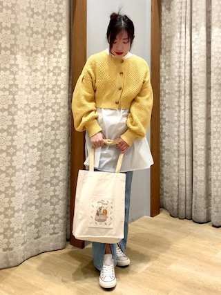 Yuuubooo Earth Music Ecology Disneyのトートバッグを使ったコーディネート Wear