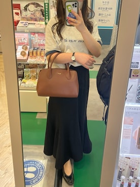 「スクエアトゥ」｜「アイテム（腕時計）」を使った、cocoさん（レディース・150cm）の夏コーディネート
