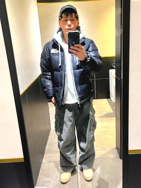 GU369さん（メンズ・169cm）の冬コーディネート