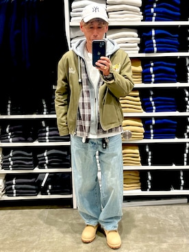 GU369さん（メンズ・169cm）の秋コーディネート