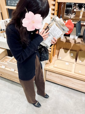 「A part by（アパートバイ）のアイテム（その他アウター）」を使った、S.さん（レディース・154cm）の春コーディネート