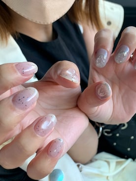 「ネイル」｜S.さん（レディース・154cm）の春コーディネート