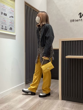 「ORiental TRaffic（オリエンタルトラフィック）のアイテム（ブーツ）」を使った、WA ORientalTRaffic レイクタウン店さん（レディース・162cm）の秋コーディネート