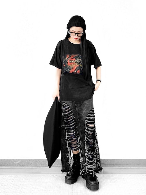 スカート MAISONSPECIAL High Damage Denim Skirt 36 MAISON SPECIAL デニムスカート High Damage Denim Skirt/ハイ