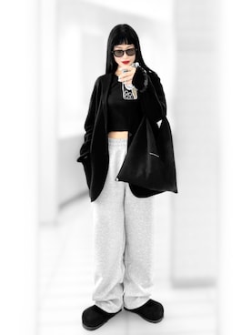 「MM6 Maison Margiela（ｴﾑｴﾑｼｯｸｽ ﾒｿﾞﾝ ﾏﾙｼﾞｪﾗ）のアイテム」を使った、Aiさん（レディース・163cm）の冬コーディネート