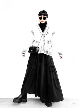 「chanel」｜「アイテム（ブーツ）」を使った、Aiさん（レディース・163cm）の春コーディネート