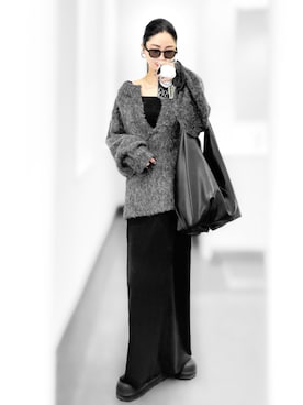 「アイテム（ハンドバッグ）」を使った、Aiさん（レディース・163cm）の秋コーディネート