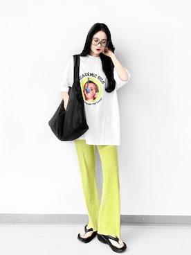 「FEKETE（フェケテ）のアイテム」を使った、Aiさん（レディース・163cm）の夏コーディネート