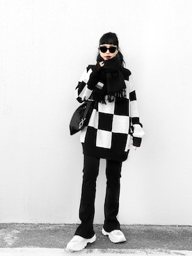 Aiさん（レディース・163cm）の冬コーディネート