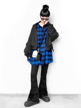 「UNIQLOコーデ」｜「アイテム（ジャケット/アウター）」を使った、Aiさん（レディース・163cm）の冬コーディネート