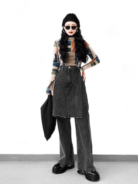 Aiさん（レディース・163cm）の冬コーディネート