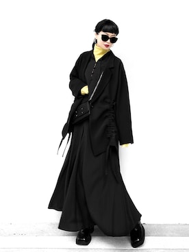 「UN3D.（アンスリード）のアイテム（ジャケット/アウター）」を使った、Aiさん（レディース・163cm）の冬コーディネート